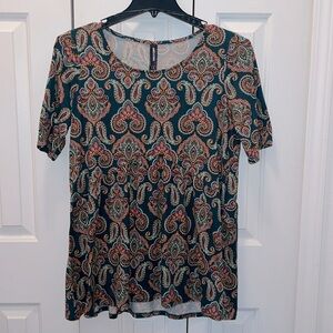 👩‍🏫📚Education Fundraiser🎓Shop to Support✏️Agnes and Dora Muse Paisley Top